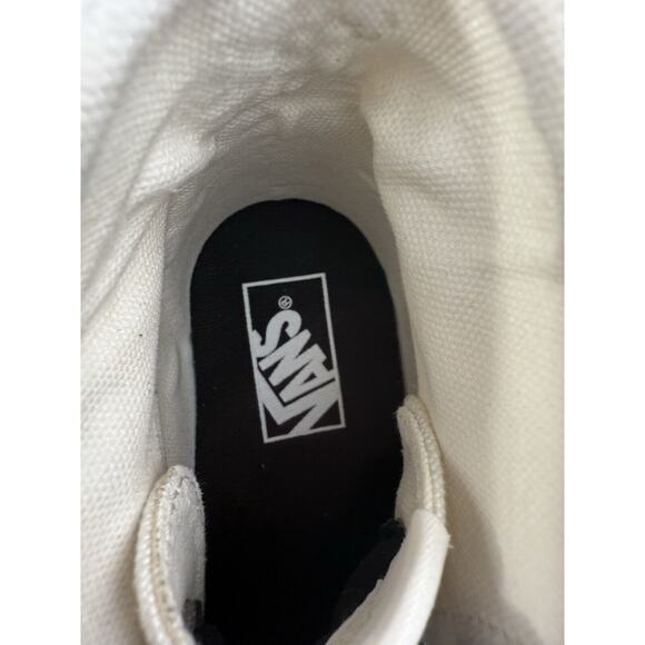 Vans Sk8-Hi Tapered Heavy Women's Size 9 Canvas White Modular Swap It Shoes NEW - Picture 12 of 16